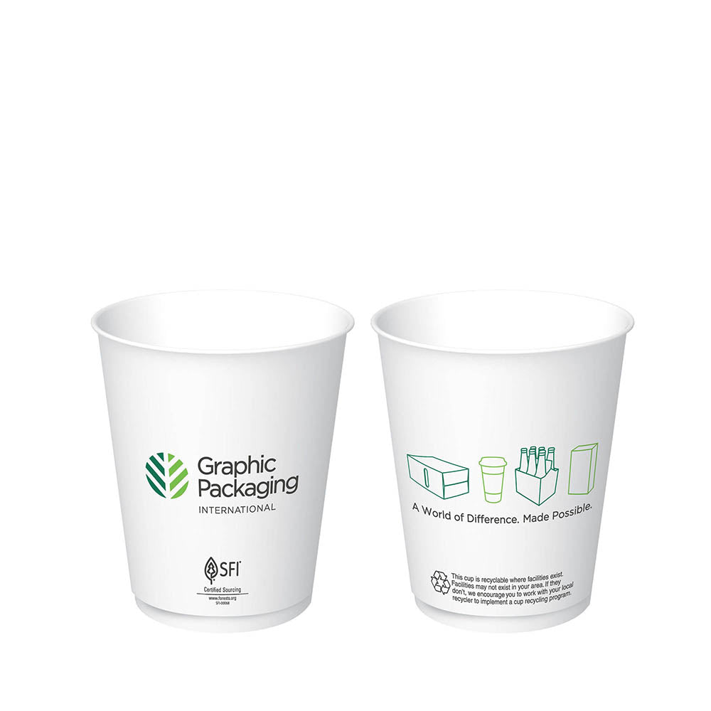 12 oz. GPI Facility Hold&Go™ Paper Hot Cup – Graphic Packaging ...