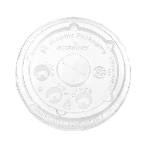 ecotainer™ Paper Cold Cup Lids