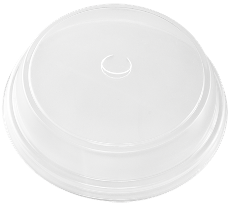 16 oz. Hot/Cold/Dome/Clear Paper Food Container Lid