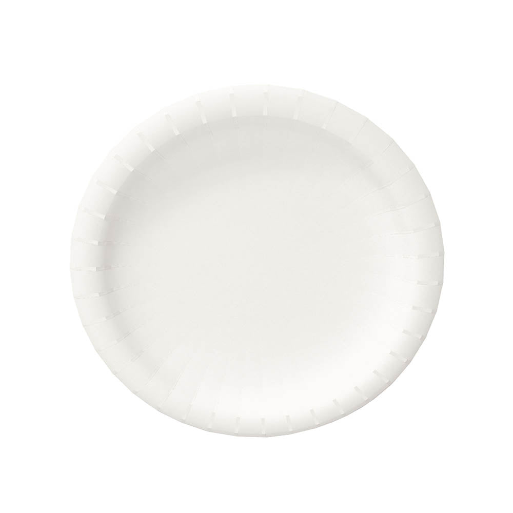 9" Carte Blanc™ Medium Weight Paper Plate
