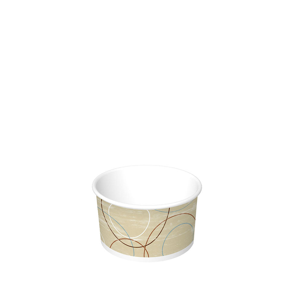 3 oz. Champagne Paper Food Container