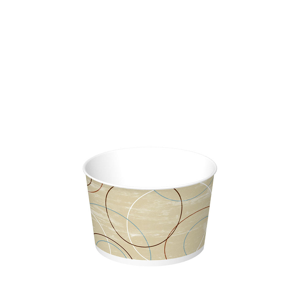8 oz. Champagne Paper Food Container