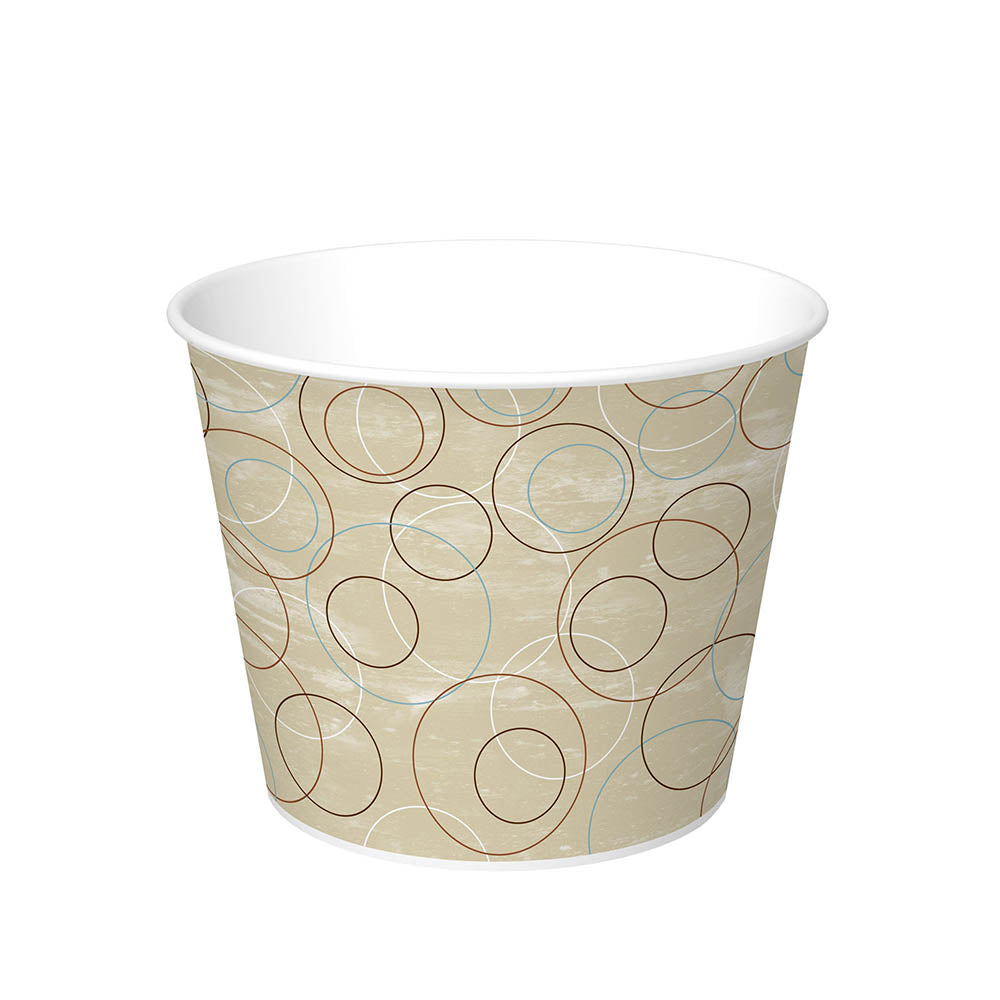 130 oz. Champagne Paper Food Bucket