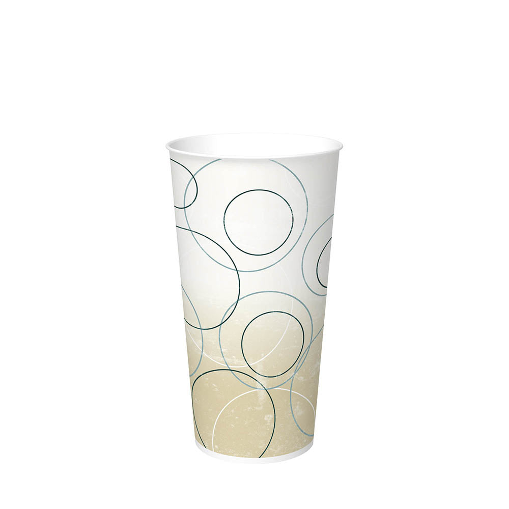 22 oz. Champagne Paper Cold Cup