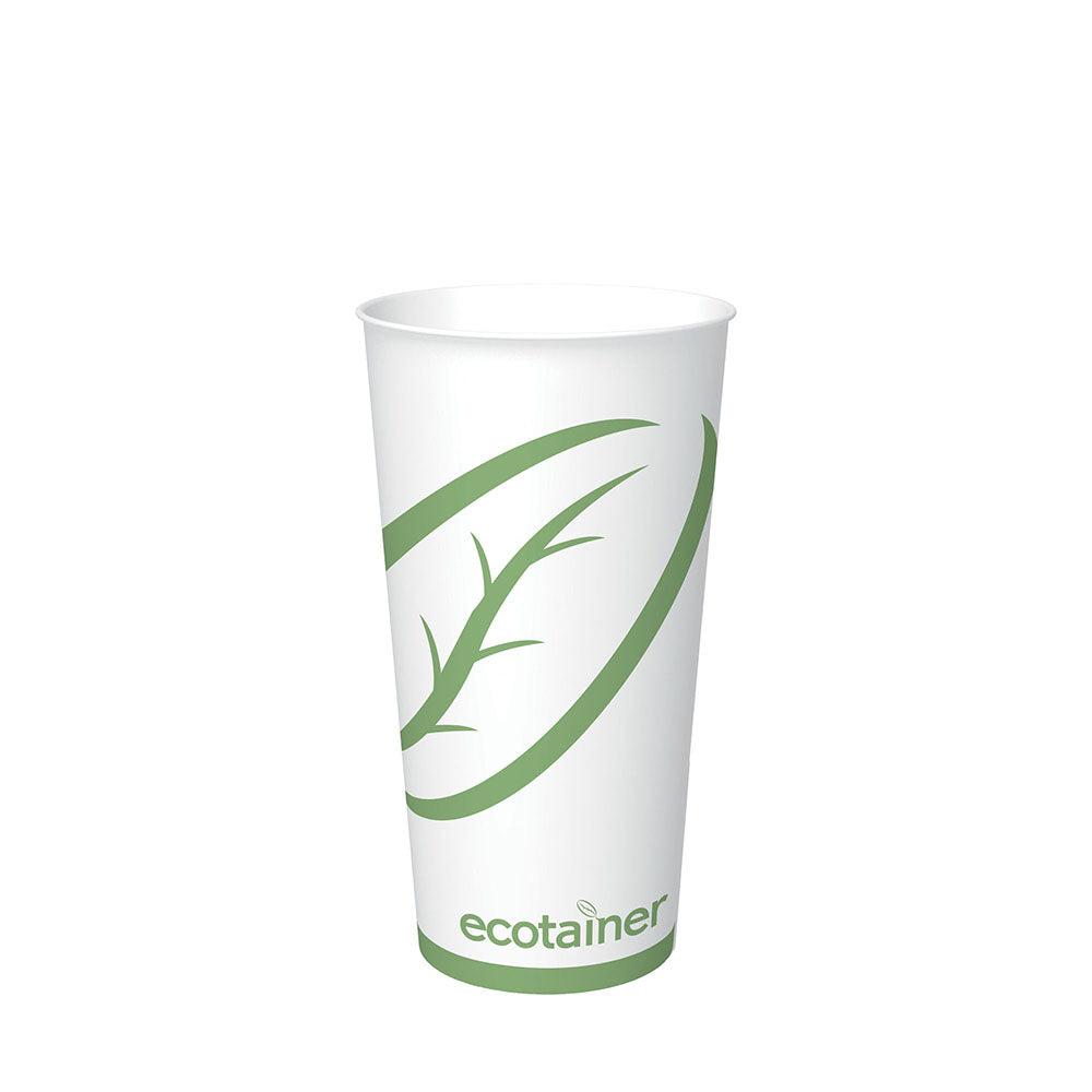 22 oz. ecotainer™ Paper Cold Cup