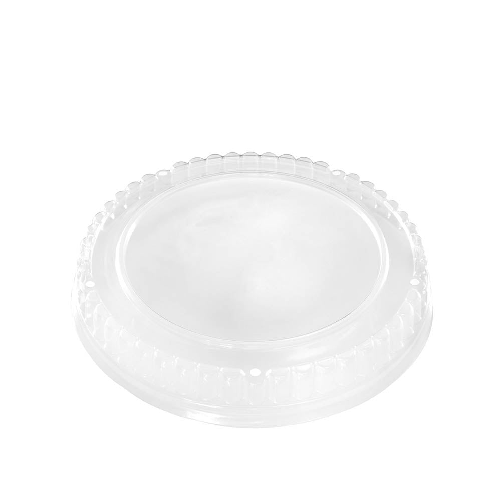 54/85 oz. Polypropylene Dome/Clear Paper Food Bucket Lid
