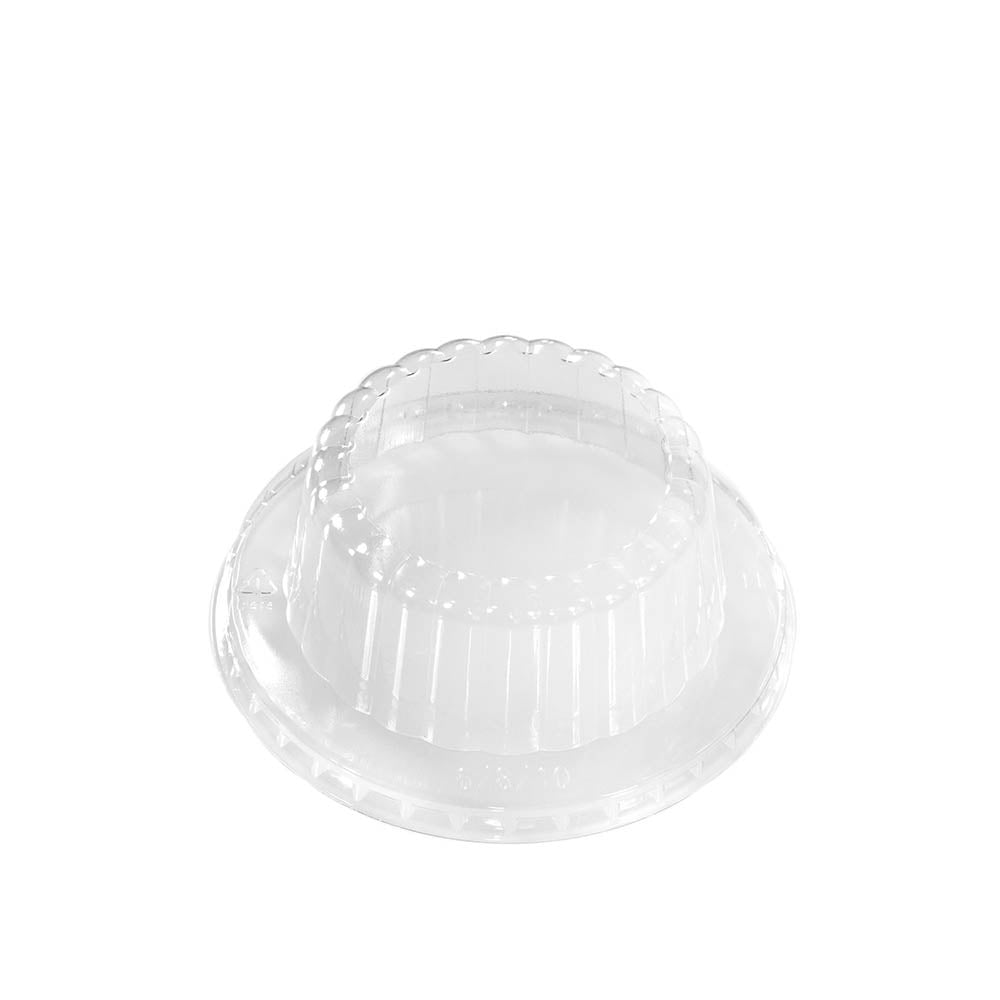 6/8/10/16 oz. Cold/Dome/Clear Paper Food Container Lid