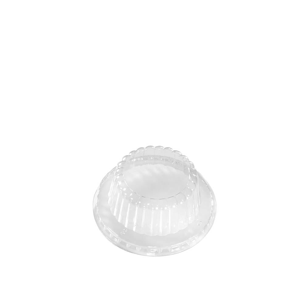 3 oz. Cold/Dome/Clear Paper Food Container Lid