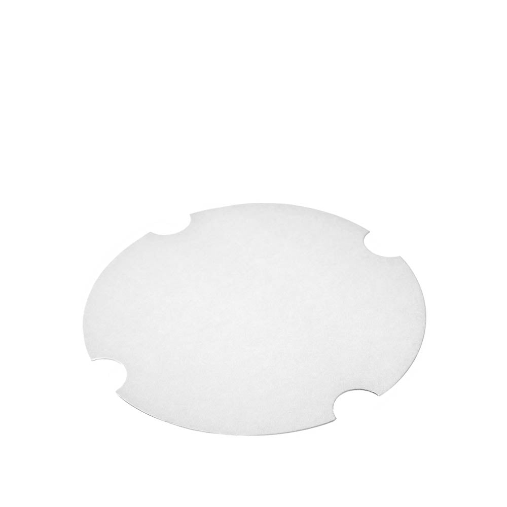 130 oz. Flat Carte Blanc™ Paper Food Bucket Lid