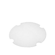 130 oz. Flat Carte Blanc™ Paper Food Bucket Lid