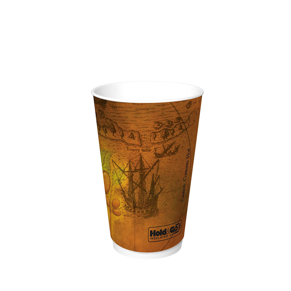 16 oz. Old World™ Hold&Go™ Insulated Paper Hot Cup