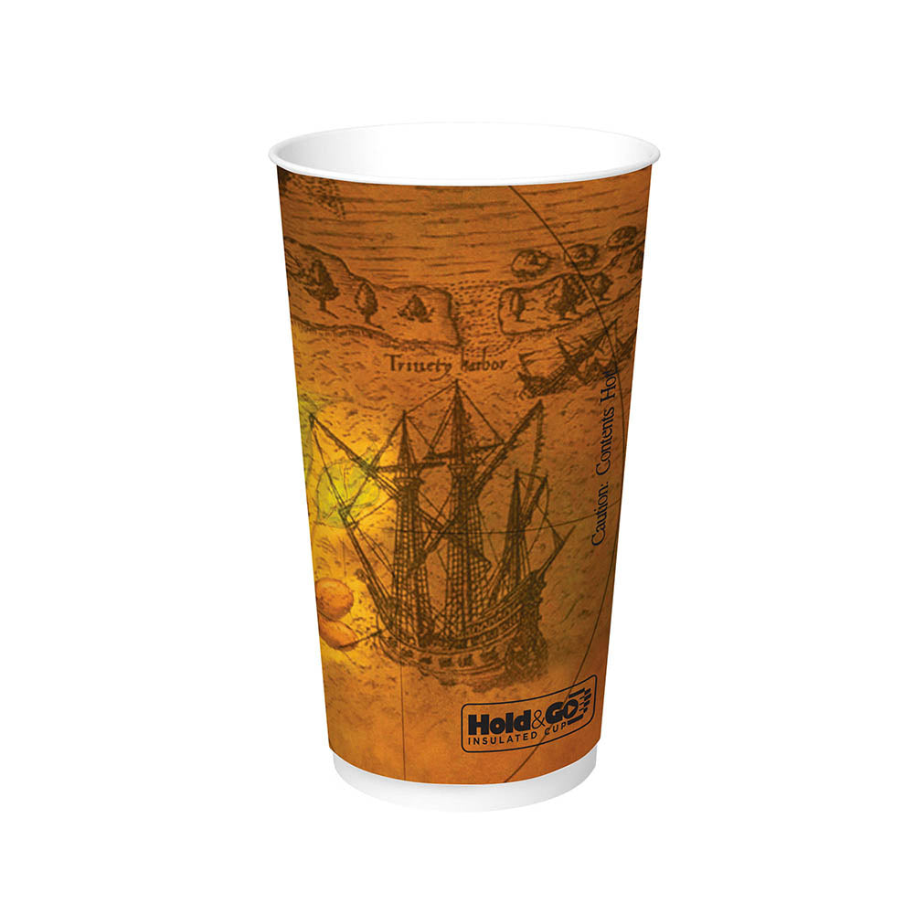 20 oz. Old World™ Hold&Go™ Insulated Paper Hot Cup