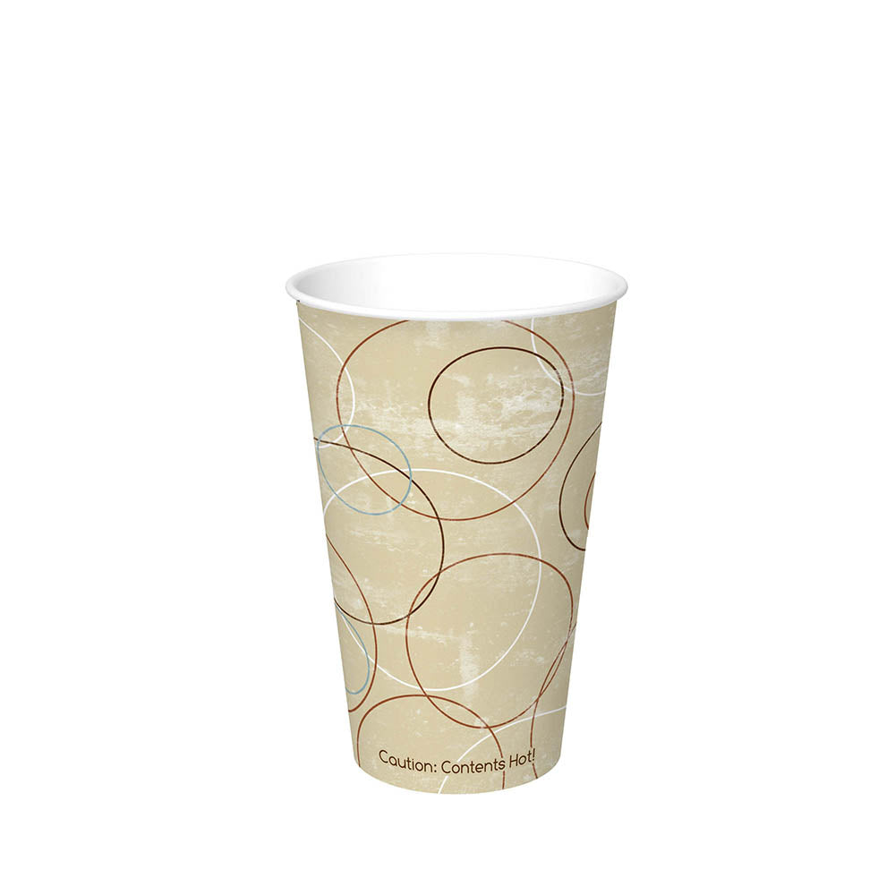 16 oz. Champagne Paper Hot Cup