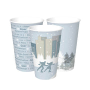 16 oz. Winter Paper Hot Cup