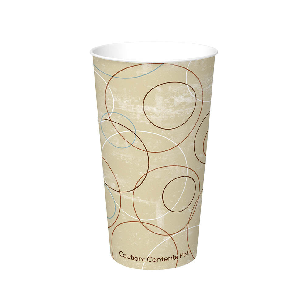 20 oz. Champagne Paper Hot Cup