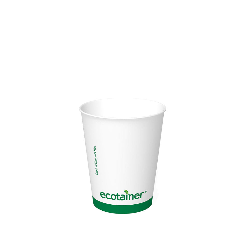 12 oz. ecotainer™ Carte Blanc™ Paper Hot Cup