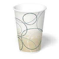 22 oz. Champagne Paper Cold Cup