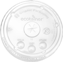 32 oz. ecotainerÂ® Flat with Straw Slot